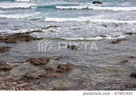 Coastline around Kushikino Nagasakihana Coastline around Kushikino Nagasakihana 67981485