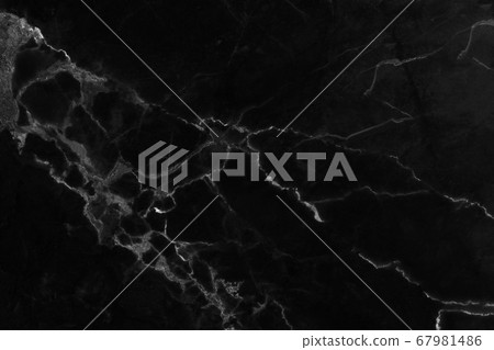 Black marble natural pattern for background, 67981486