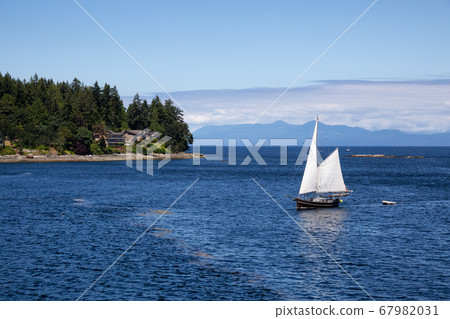 Boat in the Ocean by the City of Nanaimo Boat in the Ocean by the City of Nanaimo 67982031