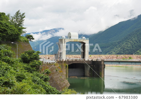 Omoide Dam and Mt. Omoide Dam and Mt. 67983380