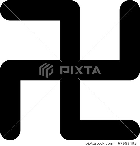 簡單的寺廟象形圖 67983492