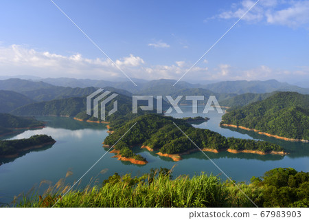 新北市,坪林區,翡翠水庫,鱷漁島,景觀 67983903