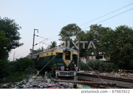 Kolkata train in India 67983922
