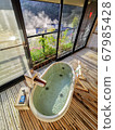 Room with outdoor bath 67985428