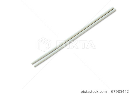 bamboo chopsticks Isolated on a white bamboo chopsticks Isolated on a white 67985442