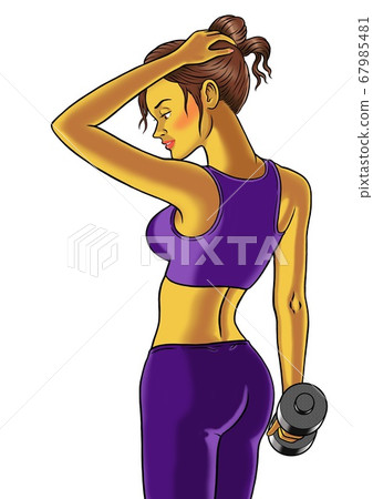 Fitness instructor women 67985481