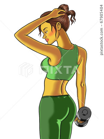 健身教練婦女 67985484