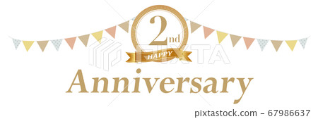 2週年紀念日裝飾 2週年紀念日裝飾 67986637