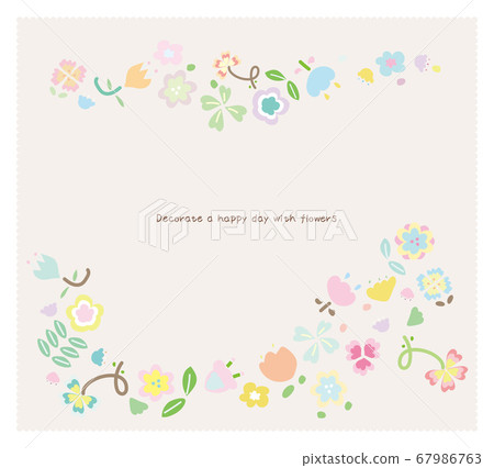 flower, flowers, vector 67986763