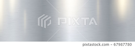 Silver metal texture with glare 67987780