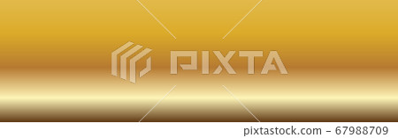 Panoramic texture of gold with glitter - Vector 67988709