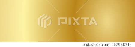 Panoramic texture of gold with glitter - Vector 67988713