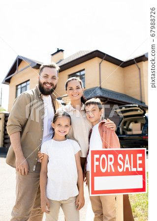 Family selling old house Family selling old house 67988726