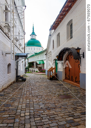 Old narrow street in Trinity Lavra of St. Sergius 67989070
