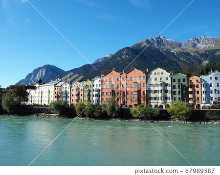 Innsbruck mountains and cityscape Innsbruck mountains and cityscape 67989387