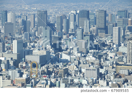 A view of Dotonbori from Abeno Harukas A view of Dotonbori from Abeno Harukas 67989585