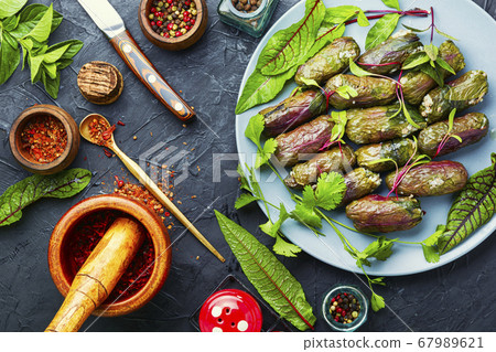 Traditional georgian dolma 67989621