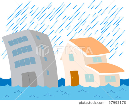 Linocut Heavy Rain Original Art Print With a Red Monogram - Etsy