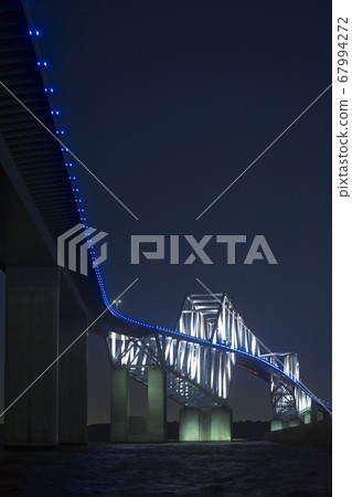 東京門大橋（夜景） 67994272