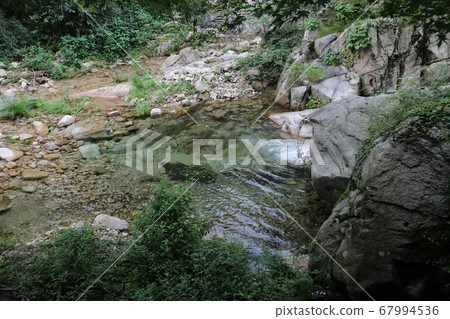 Bukhansan. National Park. Bohyeonbong. Waterfall 67994536