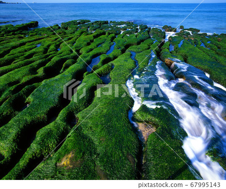 老梅綠色石糟,海岸地質景觀 67995143