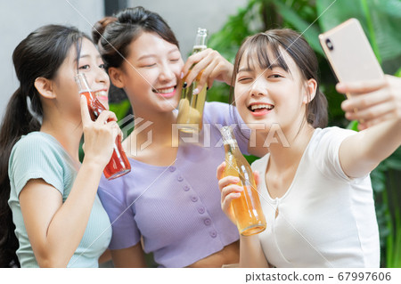 Women party, drinking Women party, drinking 67997606