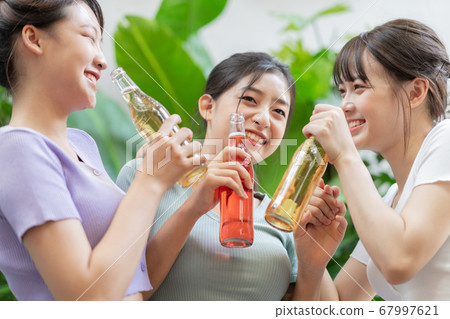 Women party, drinking Women party, drinking 67997621