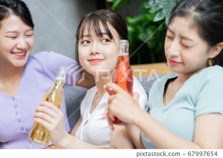 Women party, drinking Women party, drinking 67997654