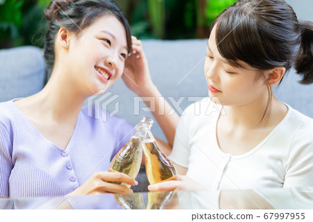 Women party, drinking Women party, drinking 67997955