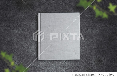 Concrete table and photo album booklet Concrete table and photo album booklet 67999169