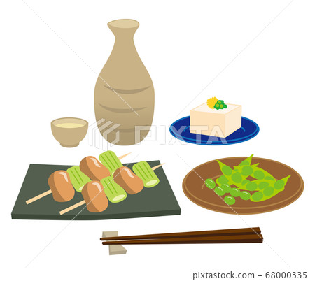 圖組的緣故和小吃/白色背景 68000335