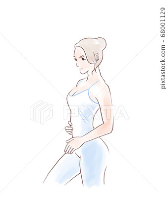 Women who try dieting around their tummy Women who try dieting around their tummy 68001129