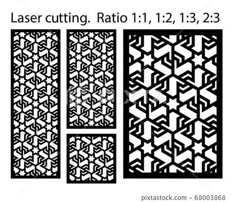 Shade screen, privacy fence template. Laser cut vector panel, screen, fence, divider. Cnc decorative pattern, jali design, interior element. Islamic , arabic laser cutting Shade screen, privacy fence template. Laser cut vector panel, screen, fence, divider. Cnc decorative pattern, jali design, interior element. Islamic , arabic laser cutting 68003868