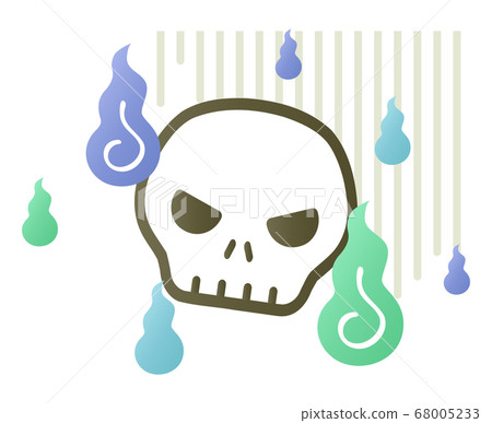 Skull and human soul 68005233
