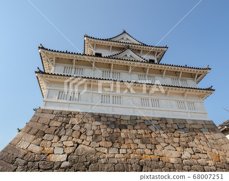 [廣島縣]伏見塔，福山市福山城堡的國家指定重要文化財產 68007251
