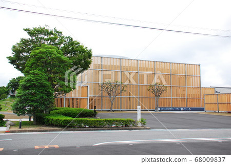 Building of "Fuji no Kuni Tea City Museum" (Shimaoka Prefecture Shimada City) 68009837