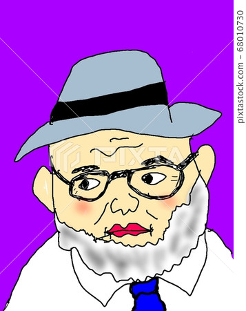 Uncle wearing glasses Uncle wearing glasses 68010730