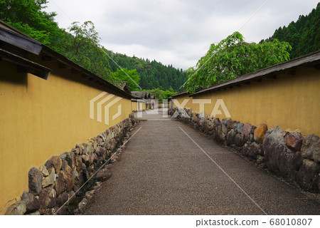 Ichijodani朝倉遺址恢復了日本福井縣福井市的市容 Ichijodani朝倉遺址恢復了日本福井縣福井市的市容 68010807