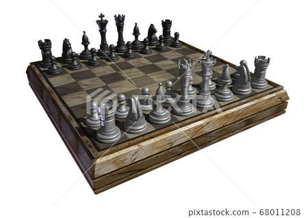 Chess (CG: transparent material) 68011208