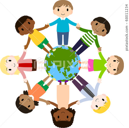 Children around the world 68011234