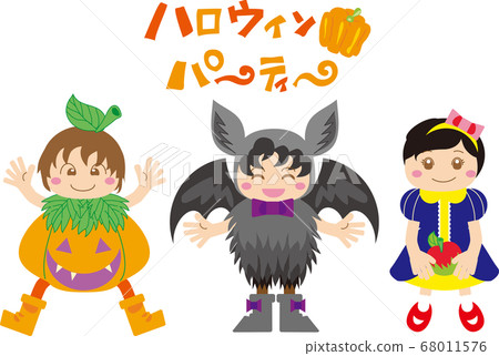 萬聖節兒童角色扮演 68011576