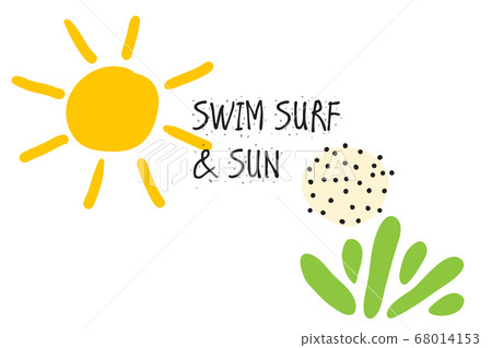 sun and  inscription swim surf and sun 68014153