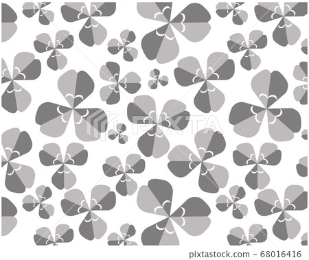 三葉草的背景圖像的三葉草的矢量圖 68016416