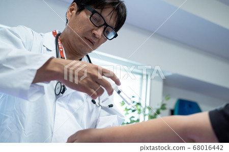 Injection scene Injection scene 68016442