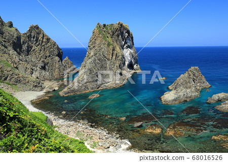 Marine blue Shimatake beach Marine blue Shimatake beach 68016526