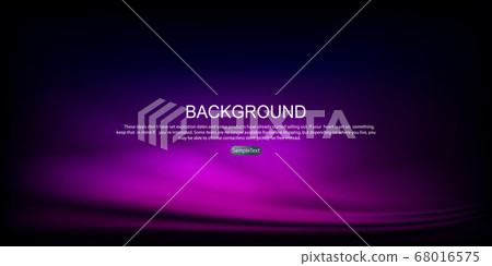 Abstract dark purple shade design, silhouette of fabric folds 68016575