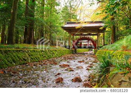 日本新潟縣彌彥神社彌彥村彌彥神社Tamanobashi 68018120