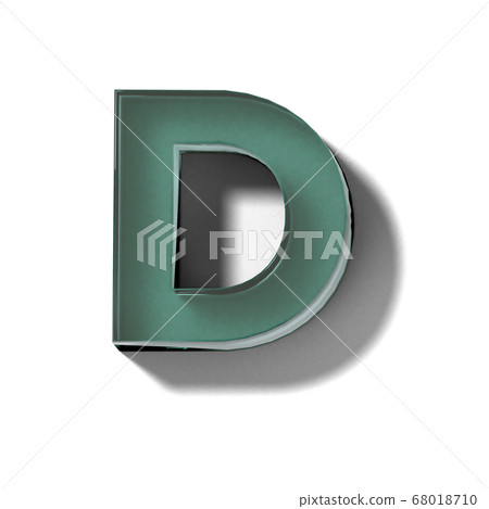 Realistic glass block D 68018710