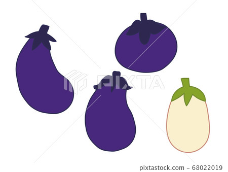 Illustration of various eggplants Illustration of various eggplants 68022019