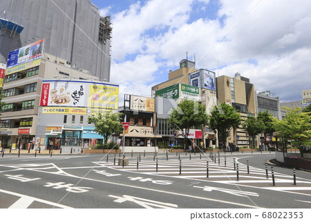 《Iwate Prefecture》 Morioka station square 68022353
